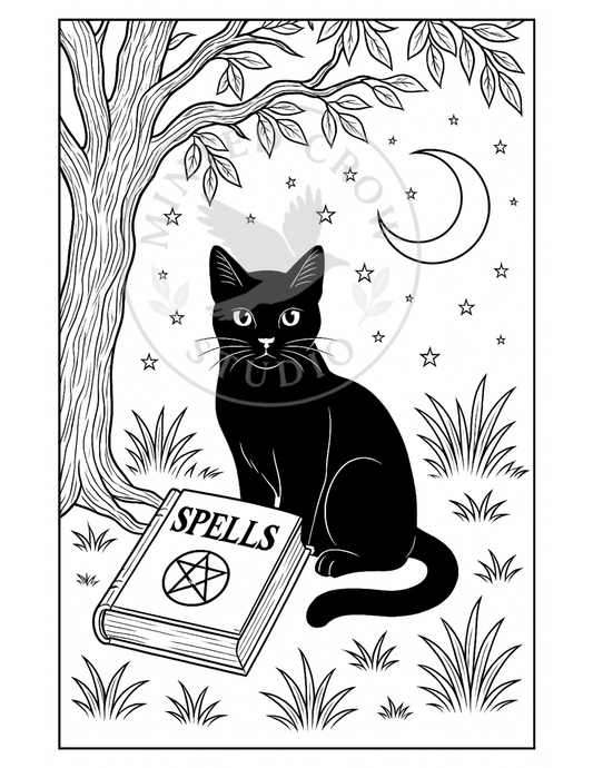 Pages of Power - Printable Coloring Page