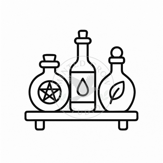 Bottled Magic Mini - Printable Coloring Page