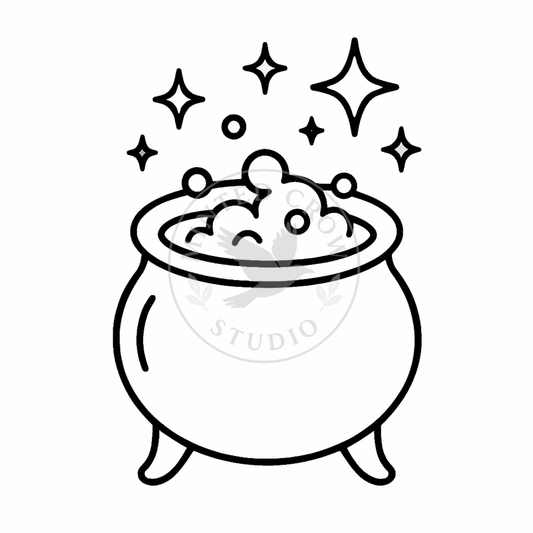 Bubbling Brew Mini - Printable Coloring Page