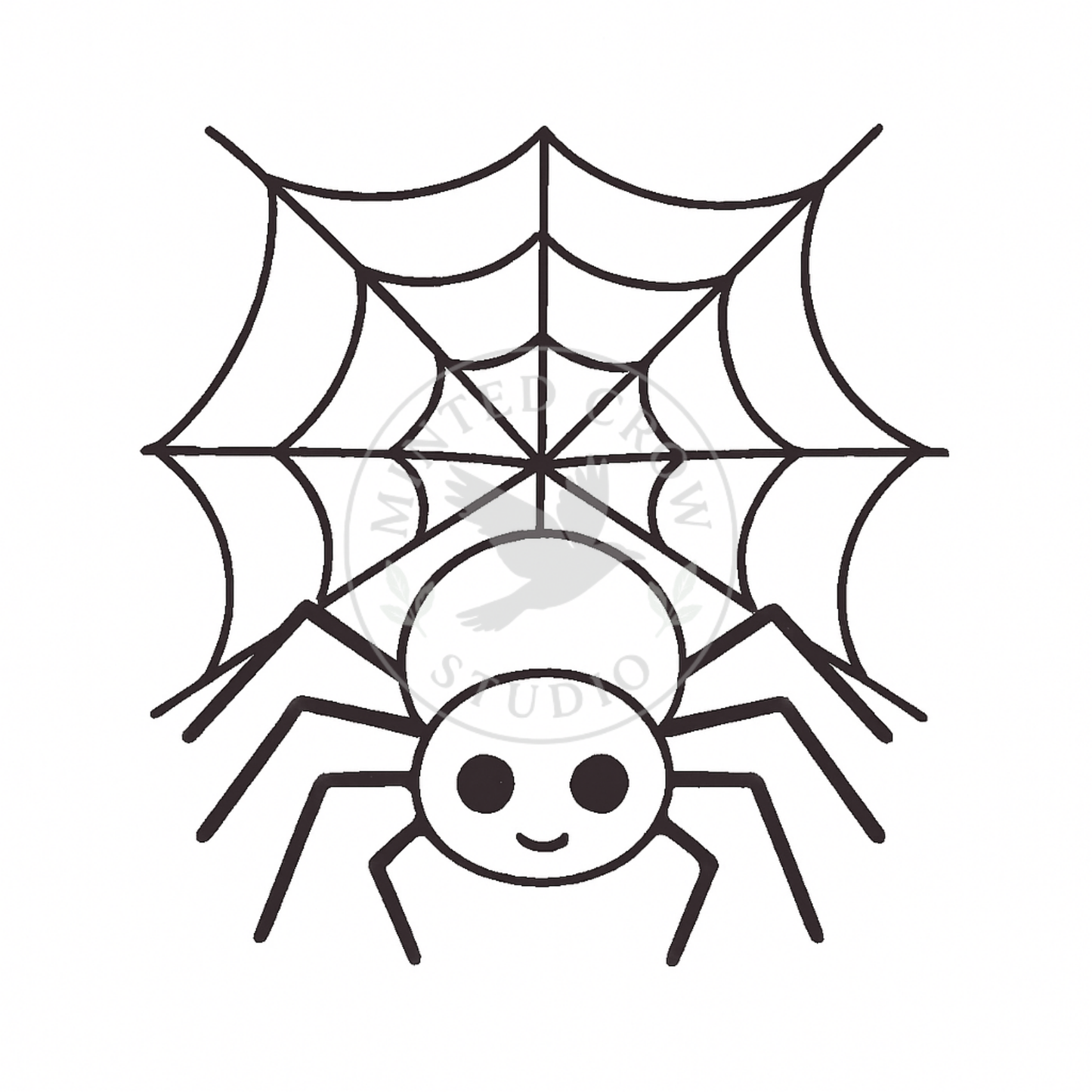 Harmless Web Mini - Printable Coloring Page