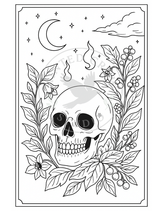Veilroot - Printable Coloring Page
