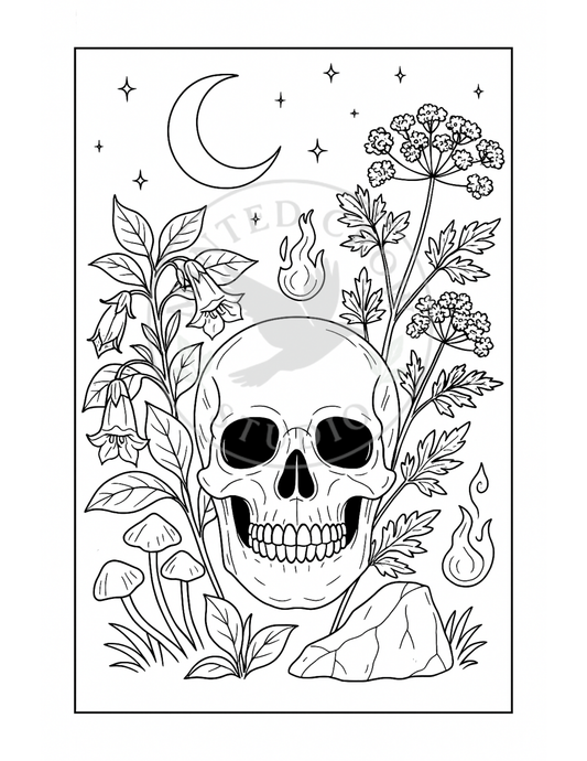 What the Earth Keeps - Printable Coloring Page