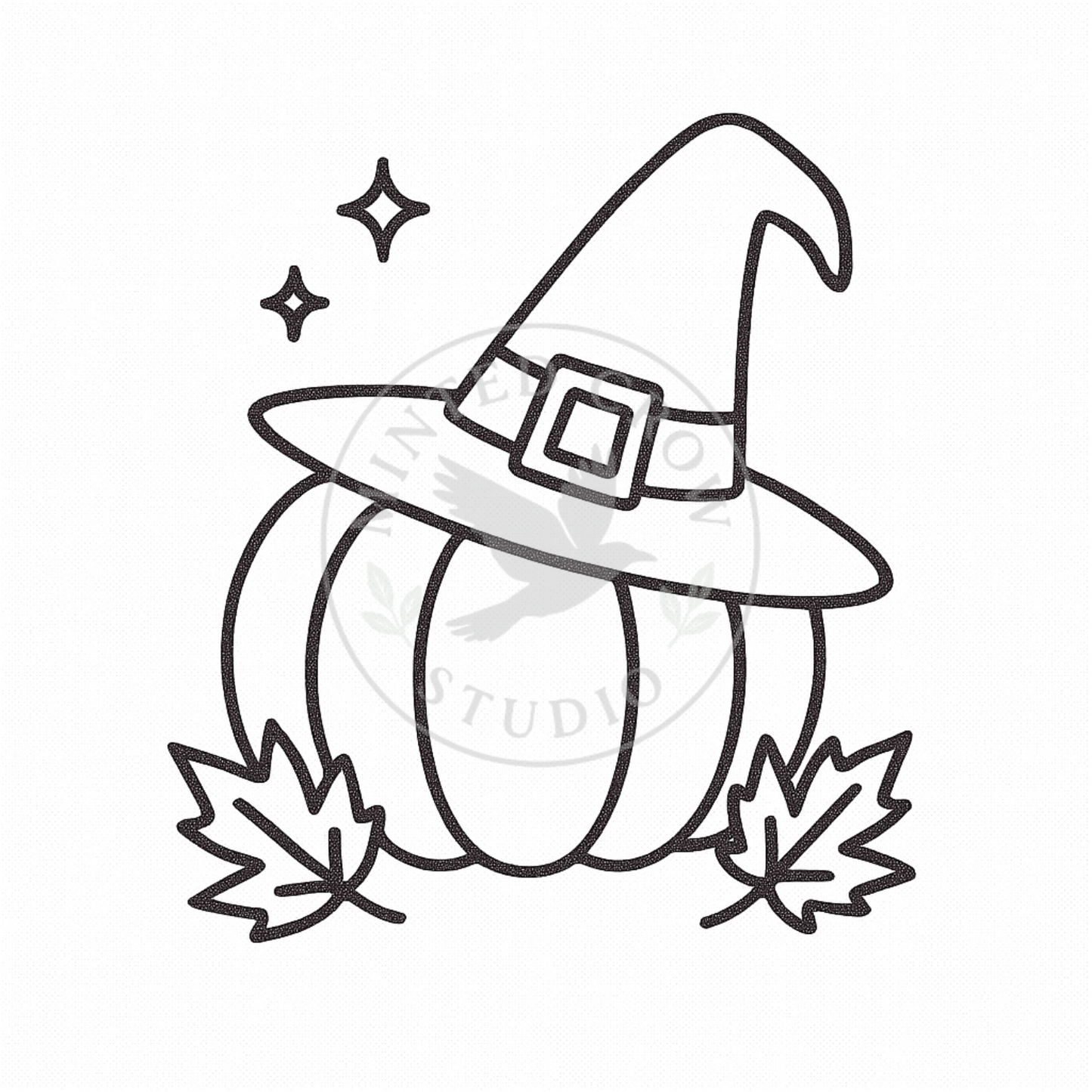Witch’s Harvest Mini - Printable Coloring Page