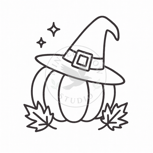 Witch’s Harvest Mini - Printable Coloring Page